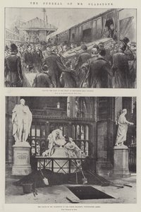 Les funérailles de M. Gladstone - Melton Prior